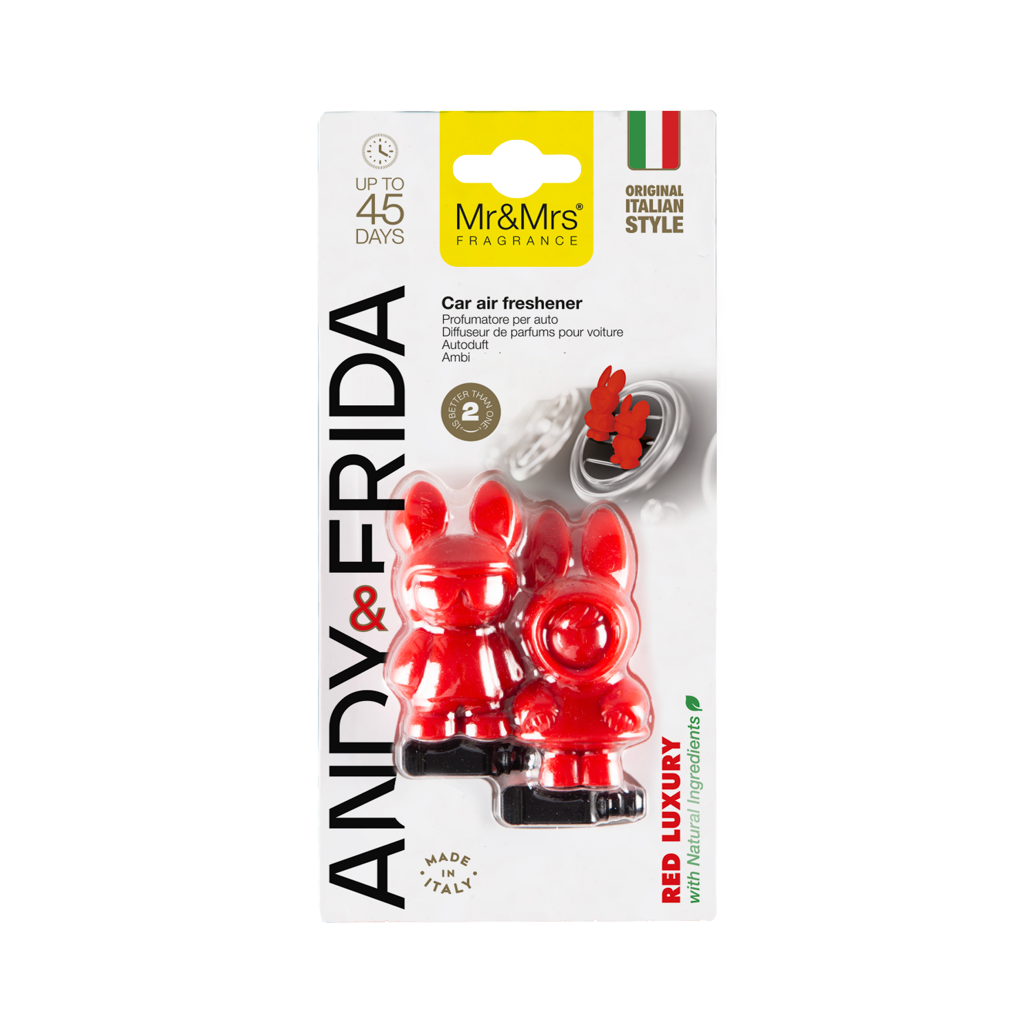 ANDY & FRIDA RED LUXURY