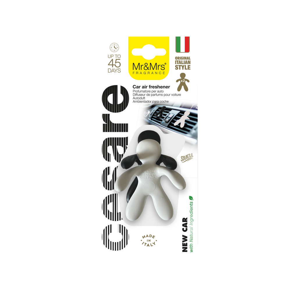 CESARE NATIONAL SPIRIT NEW CAR (White and Black)