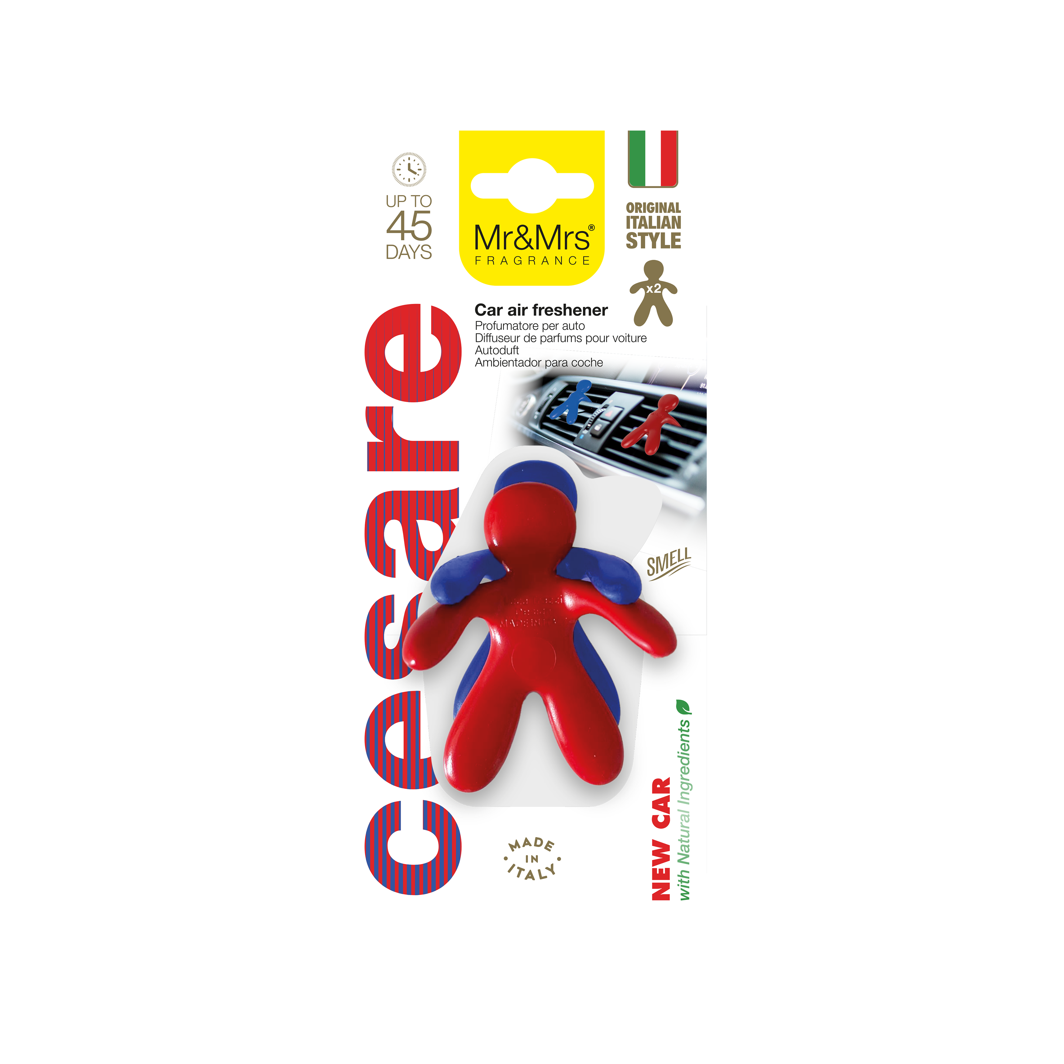 CESARE NATIONAL SPIRIT NEW CAR (Red and Blue)