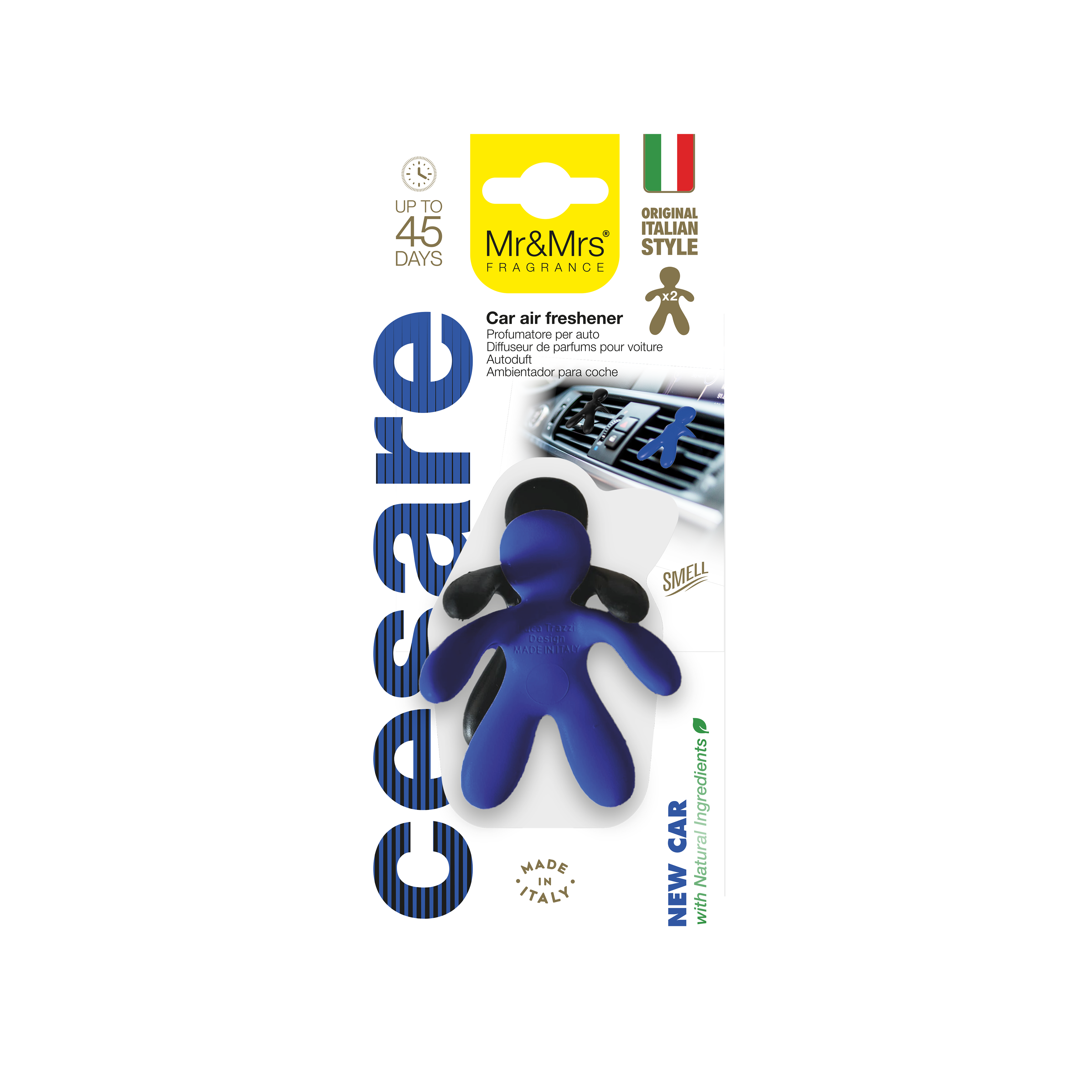 CESARE NATIONAL SPIRIT NEW CAR (Blue and Black)