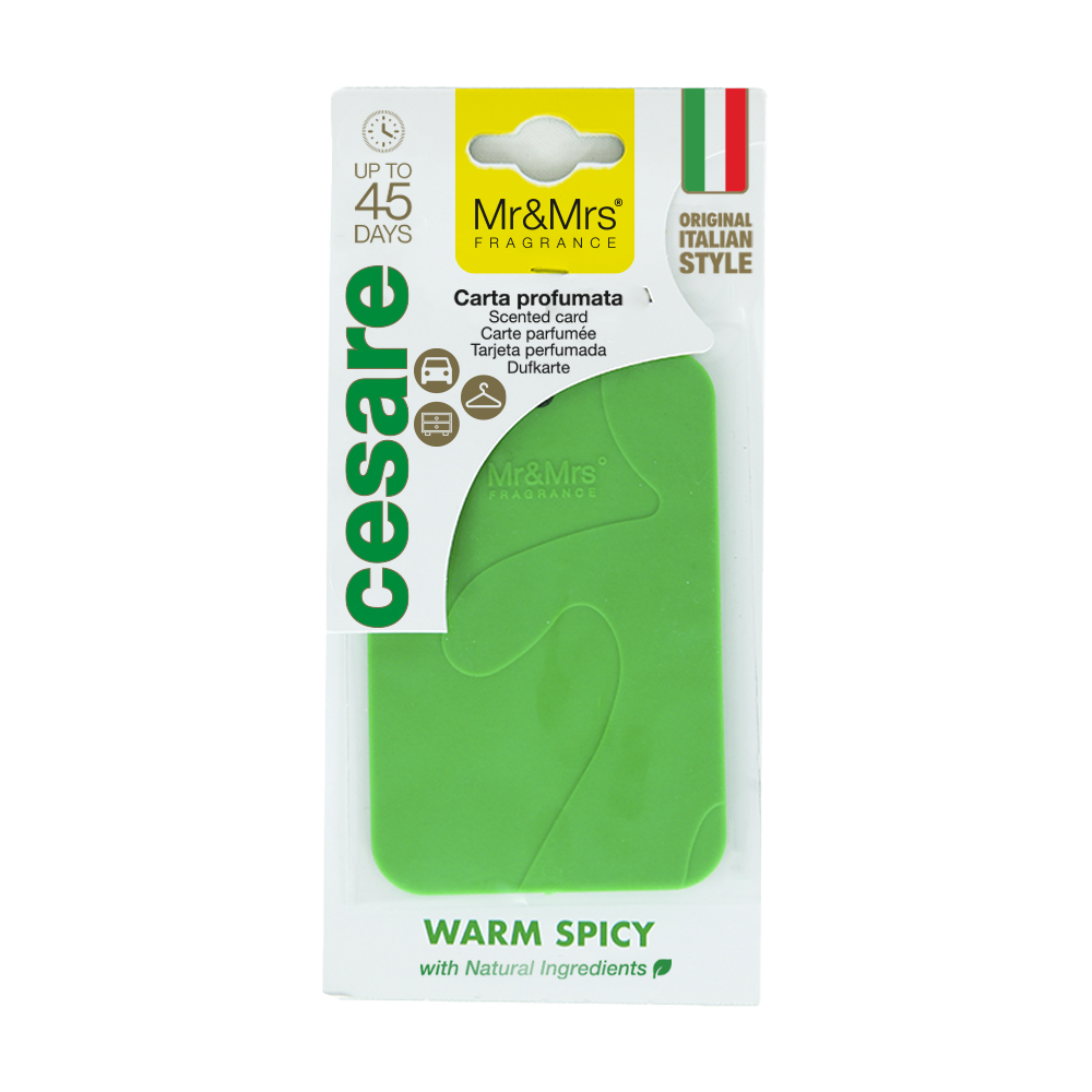 CESARE SCENTED CARD CITRUS