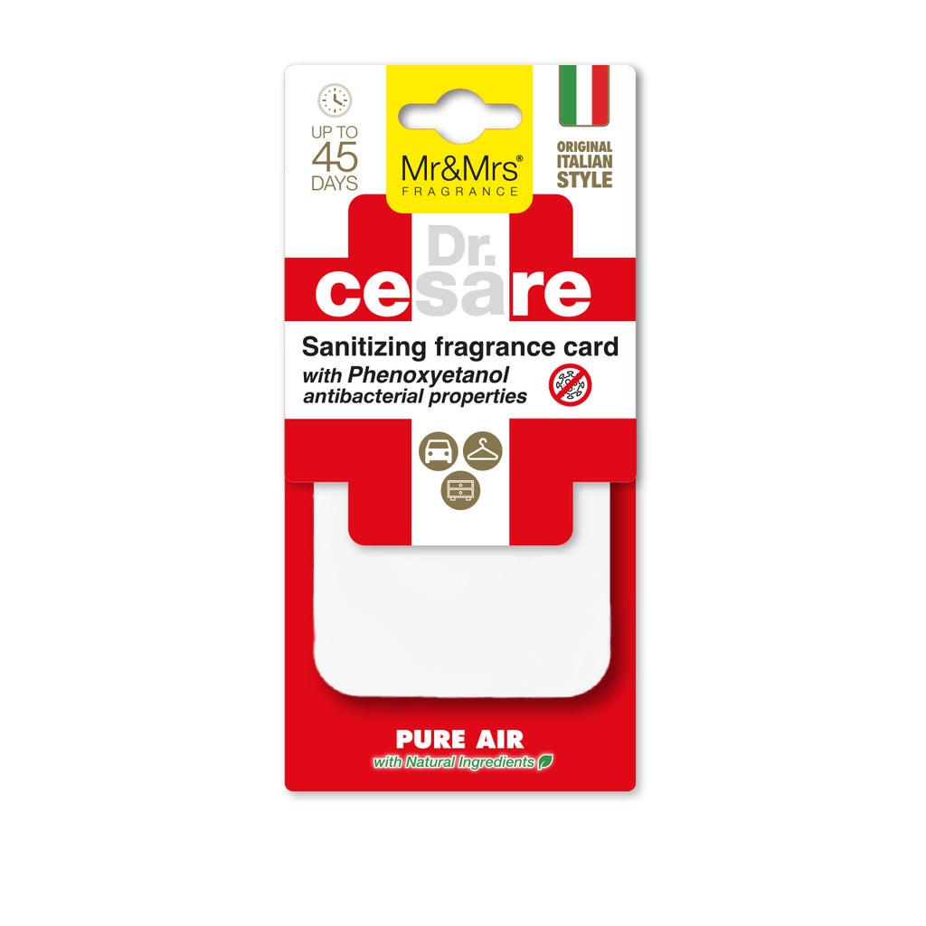 CESARE ODOR NEUTRALIZER SCENTED CARD CITRUS MINT